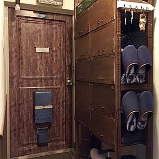 団地 狭い玄関のインテリア レイアウト実例 Roomclip ルームクリップ