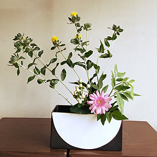 池坊 自由花のインテリア実例 Roomclip ルームクリップ