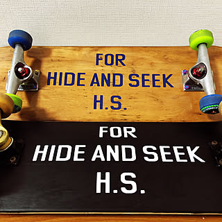 スケボーリメイクのインテリア実例 Roomclip ルームクリップ