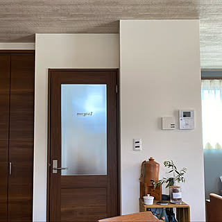 リビングドア透明ガラスのインテリア実例 Roomclip ルームクリップ