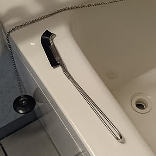 バス/トイレ/生活感/一人暮らし/ひとり暮らし/掃除道具...などのインテリア実例 - 2018-12-19 21:28:40