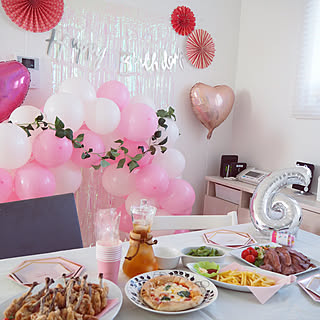 バルーン飾りのインテリア実例 Roomclip ルームクリップ