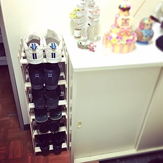 玄関/入り口/DIY/ダイソーのインテリア実例 - 2017-03-12 01:50:05