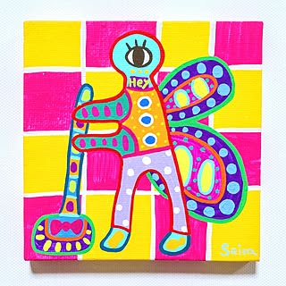 イラスト手描きのインテリア実例 Roomclip ルームクリップ