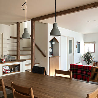 部屋全体/ペンダントライト/いつもいいねやコメありがとうございます♡/ホーゲボーニング/三角屋根/フォロワー様1000人♡...などのインテリア実例 - 2018-12-05 21:23:21
