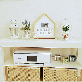 ニトリ プリンター置き場の商品を使ったおしゃれなインテリア実例 Roomclip ルームクリップ