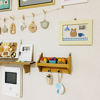 mangoちゃんの作品/インターホンまわり/カフェ風/RCの出会いに感謝♡/いいね♡フォロー♡コメント♡感謝です!...などのインテリア実例 - 2019-08-26 09:14:50