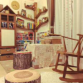 ロッキングチェア 読書スペースのインテリア実例 Roomclip ルームクリップ