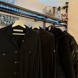 LEDテープライト/IKEAハンガー/ディノス/ハンガーラック/クローゼット...などのインテリア実例 - 2020-02-18 17:33:10