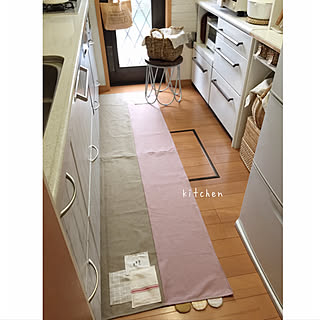 ハンドメイド キッチンマットのインテリア実例 Roomclip ルームクリップ ハンドメイド キッチンマットのインテリア実例 Roomclip ルームクリップ