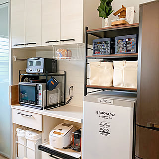 冷蔵庫ラックのインテリア実例 Roomclip ルームクリップ