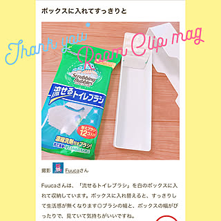 100均 流せるトイレブラシのインテリア実例 Roomclip ルームクリップ