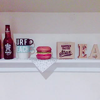 キッチン/ハンバーガー/マグ/ビン/アルファベットオブジェ...などのインテリア実例 - 2015-10-25 00:02:53