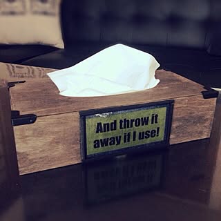 机/セリア/割り箸/デニム/デコパージュのインテリア実例 - 2014-02-15 07:10:53