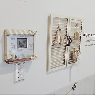 壁/天井/Lapinさんの作品/h.yちゃんのシューモールド♡/ルーバーDIY/mayumiちゃんのミニバッグ...などのインテリア実例 - 2016-06-16 11:14:03