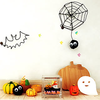 棚/家族の記念✨/ハロウィン/家族の幸せが私にとっての幸せ♡/おうち大好き(▰˘◡˘▰)...などのインテリア実例 - 2018-09-18 07:54:00