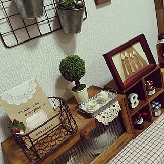 セリア/natural kitchen/３coins/ポストカード/いいね！コメントありがとうございます☆...などのインテリア実例 - 2014-12-19 19:06:12