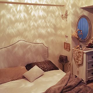 ベッド周り ヒョウ柄のインテリア実例 Roomclip ルームクリップ