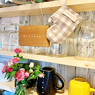 minneで購入♡/令和元年8月6日/今日も灼熱⎝。⌓°⎞/熱射病注意⚠︎/お花に癒されるᙏ̤̫͚ᙏ̤̫͚...などのインテリア実例 - 2019-08-06 09:47:14