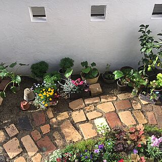 庭づくりdiy 小さい庭 気持ちは広い庭のインテリア 手作りの実例 Roomclip ルームクリップ