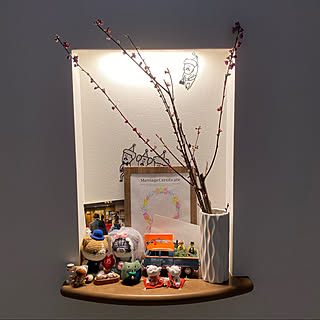 お花のある暮らし/質問/ニッチ/赤ちゃんのいる暮らし/桃の花...などのインテリア実例 - 2020-03-04 15:56:44