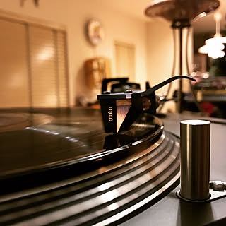 棚/レコード針/オーディオ/ターンテーブル/音楽...などのインテリア実例 - 2016-12-13 19:30:46