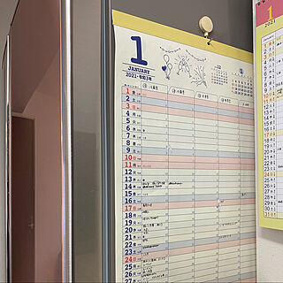 ファミリーカレンダーのインテリア実例 Roomclip ルームクリップ