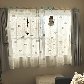 子供部屋 ニトリのカーテンのインテリア実例 Roomclip ルームクリップ