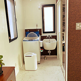 バス トイレ 空気を洗う壁紙のインテリア実例 Roomclip ルームクリップ