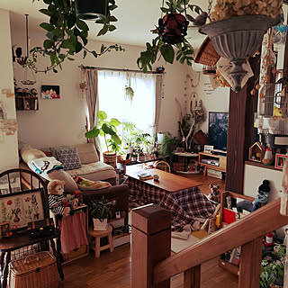 窓際 アンティークミシンのインテリア実例 Roomclip ルームクリップ