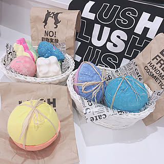 Lush Lush バスボムのインテリア実例 Roomclip ルームクリップ