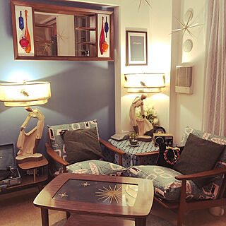 ミッドセンチュリー 50s~60sのおしゃれなインテリア・部屋・家具の実例 