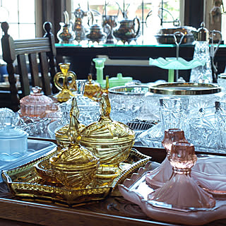 机/ティーセット/銀器/シルバー/アンティーク...などのインテリア実例 - 2017-08-02 11:46:50