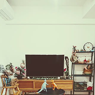 部屋全体/いいね、いつもありがとうございます/フラワーアレンジメント/娘の作品/ユーカリ...などのインテリア実例 - 2018-11-27 19:30:28