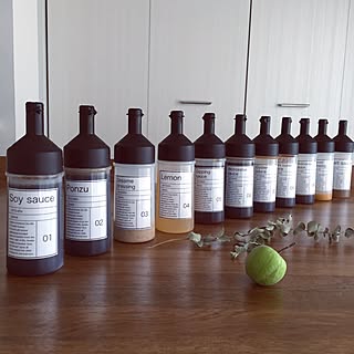 机/2016.8.14/手作りラベル/オイルボトル/自作ラベル...などのインテリア実例 - 2016-08-14 06:55:05