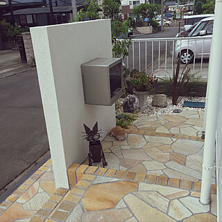 ジョイフル本田で購入 ガーデンアクセサリーのインテリア実例 Roomclip ルームクリップ