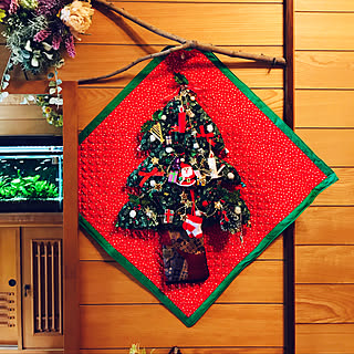 クリスマスツリー自作のインテリア実例 Roomclip ルームクリップ