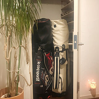玄関 入り口 ゴルフバッグのインテリア実例 Roomclip ルームクリップ