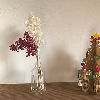 一輪挿し クリスマスディスプレイのインテリア実例 Roomclip ルームクリップ