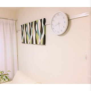 ピクチャーレール活用のインテリア実例 Roomclip ルームクリップ