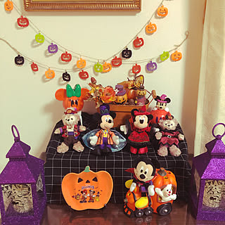ディズニーハロウィンのインテリア実例 Roomclip ルームクリップ