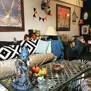 部屋全体/ハロウィン/しゃれとんしゃあ会新入生★/マッケンジーチャイルズ/100均...などのインテリア実例 - 2016-09-25 17:46:11