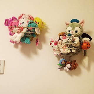 壁 天井 ぬいぐるみ収納のアイデア おしゃれなインテリア実例 Roomclip ルームクリップ
