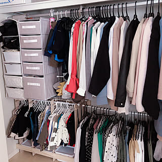 Diy 洋服収納diyのインテリア 手作りの実例 Roomclip ルームクリップ