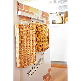 キッチン/Instagram→jinn0630/藤かご/ラタントレー/藤トレー...などのインテリア実例 - 2017-11-11 20:09:15