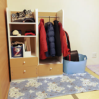 ベルメゾン/リビング横の和室/子どものいる暮らし/支度コーナー/学校用品の収納場所...などのインテリア実例 - 2020-01-23 19:17:49