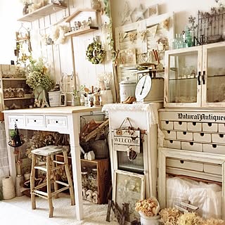 部屋全体/B-COMPANY/ドライフラワー/みんなからの素敵便♡/ナチュラルのインテリア実例 - 2015-05-26 17:35:44