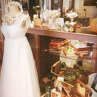 壁/天井/wedding/ヴィンテージテイスト/自分らしく❤️/ディスプレイ...などのインテリア実例 - 2015-05-28 19:14:52