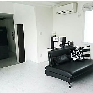 リビング/おままごとキッチン/白黒マニア/シンプルインテリア/マイホーム...などのインテリア実例 - 2016-07-26 22:08:13