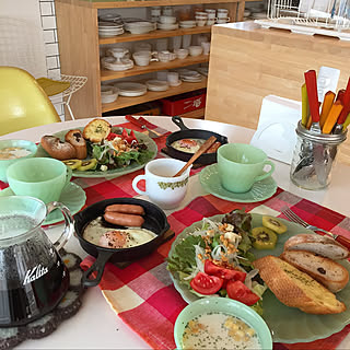 dining/ダイニング/朝ごはん/イームズ/hermanmiller...などのインテリア実例 - 2018-02-11 19:25:53